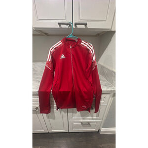 Adidas Condivo 21 Track Jacket-red/white-s